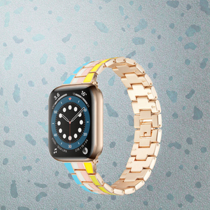 JMETEC JM-Ultra 2 S10 Cinturino per <span class=keywords><strong>Smartwatch</strong></span> Sportivo da Donna/Ragazza 49mm in Acciaio Inossidabile con Chiusura Pieghevole 23mm Traspirante e Morbido - Product Image 3