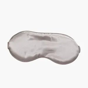 Pakaian tidur sutra bale 19mm masker mata sutra 100% 100 sutra murbei dengan label disesuaikan Atau tas satin dengan paket lebih baik untuk mata