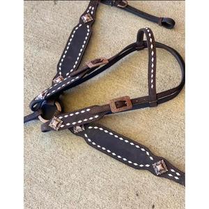 Collier De Poitrine En Cuir Pour Cheval - Style Western/anglais - Neuf, Taille Unique, Marron