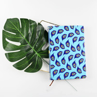 Vente flash - Carnet personnalisé au design créatif avec plumes - Journal de haute qualité pour l'école et le bureau - 005K