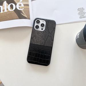 Mát <span class=keywords><strong>Python</strong></span>-Patterned cá sấu màu sắc phù hợp cho iPhone 16 Pro Chống Sốc bìa cho iPhone 16 cộng với Pro <span class=keywords><strong>Max</strong></span> - Product Image 2