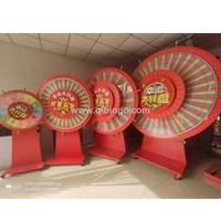 Grande Roue de la Fortune pour Jeu de Loterie, Promotion en Magasin, Motif Personnalisé, Roue Interactif Personnalisable avec Roues