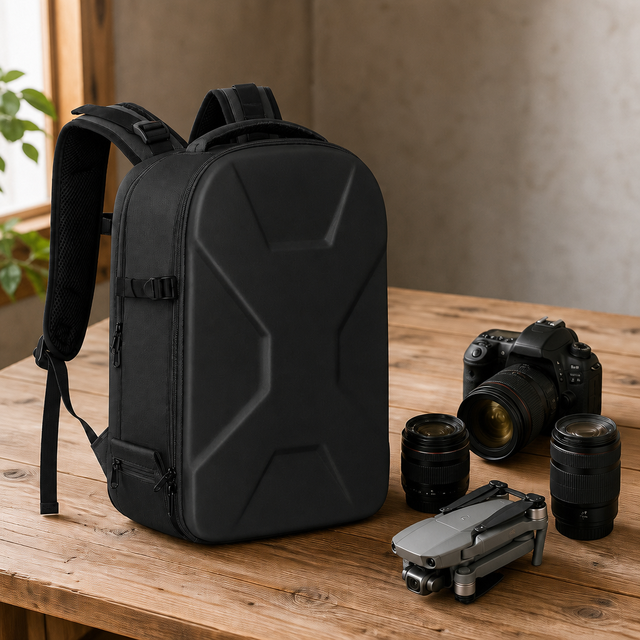 Customization Only Professional Hard-shell Camera Backpack for Sony Waterproof & Shockproof Portable Travel Made EVA