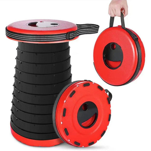 Silla Plegable, Taburete para Camping y Pesca, Ligero, Portátil, Retráctil - Product Image 4