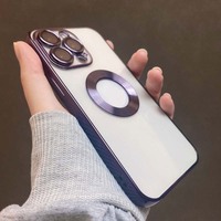 Film protecteur d'objectif d'armure Logo de fuite de cercle de CD électrolytique étui de téléphone portable en TPU pour OnePlus 3 5 6 7 8 9 10 11 Nord CE ACE 2V