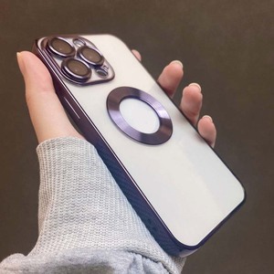 Armor Ống kính bảo vệ phim mạ điện CD vòng tròn bị rò rỉ Logo TPU điện thoại di động Trường hợp đối với <span class=keywords><strong>OnePlus</strong></span> <span class=keywords><strong>3</strong></span> 5 6 7 8 9 10 11 NORD CE ace 2V - Product Image 6