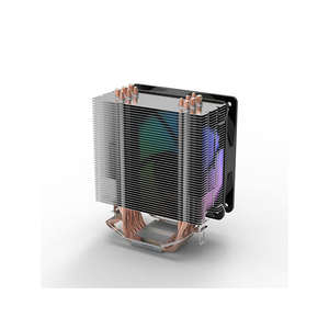Enfriador de Aire para CPU RGB de 6 Tubos de Calor, Ventilador PWM de 120 mm con Motor IC Importado, Compatibilidad Universal con Enchufes, Compatible con ODM/OEM - Product Image 4