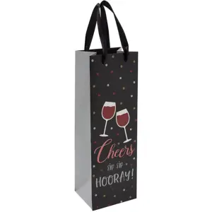 Customize Design Kraft Fancy Paper Bag Printing Gift Craft Gsm Item Handle Bulk set Industrial Surface Wine Bottle Bags
