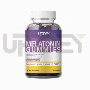 RTS Melatonin Sleep Aid Gummy se queda dormido más rápido, 2 gomitas por porción, 100% sin medicamentos y gelatina - Product Image 2