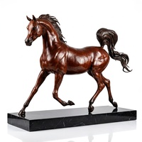 Sculptures de Faunes Sauvages en Bronze sur Mesure, Taille Réelle, Fabriquées par la Technique de Coulée du Bronze, Idéales pour les Expositions d'Entrée de ZOO