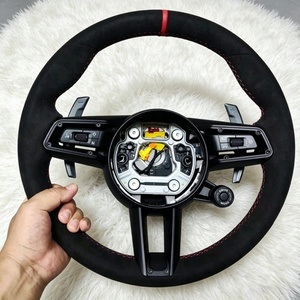 Volante de Alcántara Actualizado de Antiguo a Nuevo para <span class=keywords><strong>Porsche</strong></span> 997 991 970 958 987 981 Cayenne Panamera <span class=keywords><strong>911</strong></span>, Ensamblaje Personalizado - Product Image 3