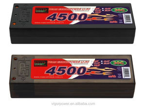 EP 리튬 폴리머 RC 하드 케이스 RC 자동차 헬리 충전식 배터리 <span class=keywords><strong>2S</strong></span> 4500mah <span class=keywords><strong>7.4V</strong></span> 30C 40C 50C C C 레이트 리포 UAV FPV 배터리 팩 - Product Image 2