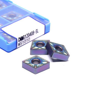 Plaquette de tournage en carbure CNC DL CCMT120408, forme rhombique, fixation par vis, OEM - Product Image 3