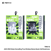 Écouteurs Anc+enc Tws, 60h d'autonomie totale, réduction de bruit -42db, faible latence pour le jeu, 800mah, charge rapide, écouteurs sans fil