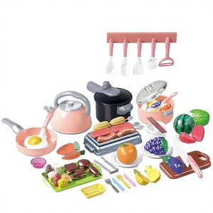 Jouets Jacko, cuisine en plastique bon marché pour enfants, 29 pièces, ensemble de jouets de chef pour enfants, jeu de simulation pour les deux sexes - Product Image 1