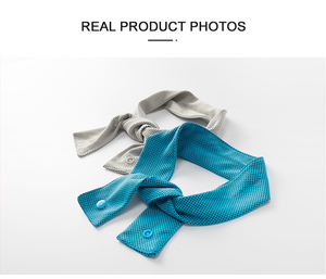 <strong>Cooling</strong> <strong>Neck</strong> <strong>Wrap</strong> with Reusable Gel Ice Pack Soft <strong>Neck</strong> Cooler for Summer Golf Tennis Outdoor Sports and Work - Product Image 5