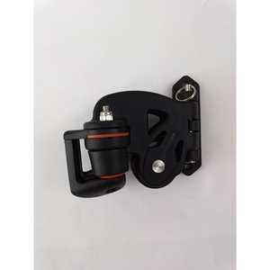 Poulie à bille pour corde de voilier, pivotante/à manille/à clip, PE-0201FE, diamètre de roue 29 mm, diamètre de câble 8 mm, matériel marin - Product Image 2