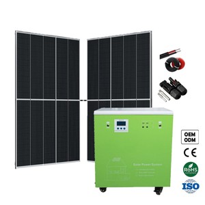 Maravilloso Sistema de Almacenamiento de Energía Solar Todo en Uno, Fuera de la Red, de 1-6KW, con Controlador MPPT y Batería de Iones de Litio para Uso Doméstico y Comercial WO - Product Image 3