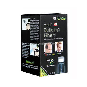 Dexe fiber di capelli di cotone e cheratina veloce magia ricrescita dei capelli cosmetici con tenuta forte a base di erbe impermeabile per la costruzione di capelli - Product Image 2