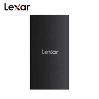 Lexar SL300 SSD Eksternal 1TB USB 3.2 Gen 2 Solid State Disk Kecepatan Tinggi 1050MB/s SSD Portabel 2TB Hard Drive untuk Desktop Laptop