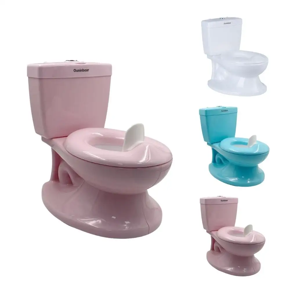 Großhandel New Musical Töpfchen Trainer für Baby Toilette Kleinkind Größe Kunststoff Kinder Toilette Training Töpfchen sitz für Kinder