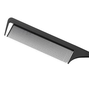 カスタムロゴ入り黒ピンク赤ピンテールコームが売れ筋商品で販売中 - Product Image 5