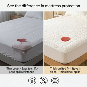 Protectores de Colchón Impermeables al por Mayor: Sábanas Ajustables Antideslizantes de Cobertura Total 360 Grados, Acolchadas y Engrosadas - Product Image 6