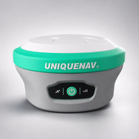 UNIQUENAV U10 AR Camera Visual Stakeout GNSS RTK Receiver 60 Derajat IMU Tilt 5W Radio GPS Peralatan Survei Tanah