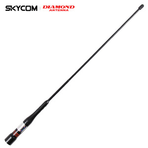 Antenne radio de voiture Diamond Az504fx Uv double bande, noire, flexible, courte, 39 cm, en plastique étanche - Product Image 4