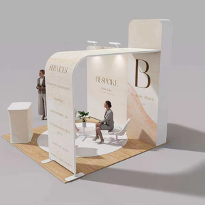 Sang trọng căng thẳng đứng nhanh chóng thiết lập giá tốt nhất xách tay triển lãm thương mại hiển thị 10x10 hiện đại triển lãm thương mại gian hàng với kệ - Product Image 1