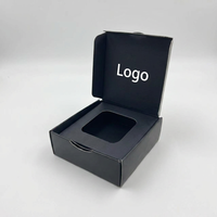 Boîte d'expédition pliable en carton ondulé personnalisée, imprimée en couleur, avec insert en carton, durable, pour le commerce électronique, portable et réutilisable