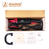 Polisseuse orbitale DA 15 mm, 900 W, professionnelle, 5 pouces (125 mm), 6 vitesses avec déclencheur à verrouillage pour le detailing automobile
