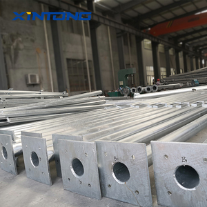 Xintong Đôi Cánh Tay Duy nhất Hàn mạ kẽm thép vuông dẫn đường ánh sáng đường phố cực - Product Image 2