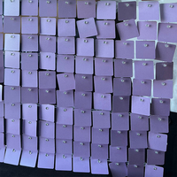 Fabrication de fond de paillettes pour fête de mariage Panneau mural à paillettes scintillantes en plastique de qualité supérieure