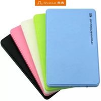 Custodia Protettiva per Disco Rigido, Box Esterno in Plastica per Hard Disk SATA a USB 3.0, Case per HDD da 2.5 Pollici