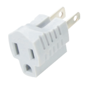 オレンジアメリカン3ピンプラグコンバーチブル2ピン15A定格電流 - Product Image 3