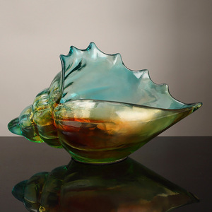 กล่องเก็บของเรซิ่นรูปทรงหอยสังข์ ออแกไนเซอร์เครื่องประดับ ตกแต่งห้องนั่งเล่น - Product Image 1