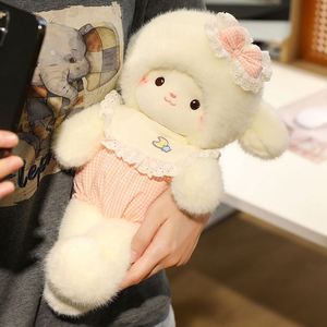Nuevo y Adorable Peluche de Cordero de Lana, Muñeca de Compañía para Dormir para Niñas, Regalo Reconfortante, 33 cm - Product Image 3