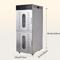 Machine commerciale multifonctionnelle FD-32D pour fruits secs, légumes, snacks et viande, 220V 3000W