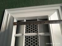Diffuseur d'air linéaire Ventech OEM, nouveau style, grille moderne, plafond minimaliste, intérieur villa, hôtel, CVC, entretien facile