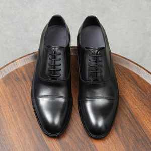 Chaussures décontractées italiennes de luxe en cuir personnalisées à bout pointu pour occasions formelles – Chaussures pour hommes - Product Image 6