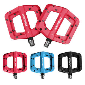 Nouvelles pédales de vélo de montagne <span class=keywords><strong>VTT</strong></span>, pédales larges et plates, pédales à vitesse fixe, ultra-légères, roulements étanches, pédales en nylon pour vélo - Product Image 2