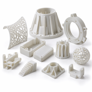 Service d'impression 3D personnalisé, résine SLA, nylon SLS, PA12, PA11, pièces en plastique, prototypage rapide multi-matériaux - Product Image 1