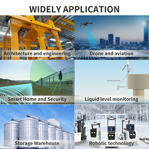 Yunshsis duy nhất-điểm Cảm biến laser với 20m phạm vi RS485 nhiều đầu ra phương pháp hiển thị khoảng cách chuyển động & vị trí cảm biến - Product Image 3