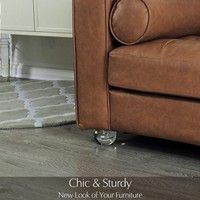 Möbel Beine Großhandel Luxus moderne nordische klare Seite Nachttisch Fuß Fuß Konsole Acryl Schrank Bett Beine Sofa für Möbel