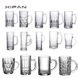 Jarra de <span class=keywords><strong>cerveza</strong></span> de cristal gigante clásica de buena calidad, juego de jarras de <span class=keywords><strong>cerveza</strong></span> tradicionales, vasos de <span class=keywords><strong>cerveza</strong></span> grandes para congelador con asa para barra - Product Image 4