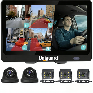 UniGuard DT05 4G GPS DVR Móvil de 5 Canales, Sistema de Conducción Asistida por IA, ADAS, DMS, BSD, Monitoreo de Video en Vivo para Gestión de Autobuses Escolares - Product Image 1