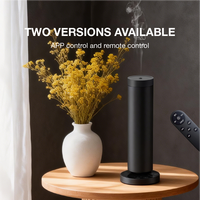 Diffuseur d'arômes professionnel sans eau, électrique, WiFi, USB, alimenté par batterie, pour hôtel, avec éclairage LED et télécommande
