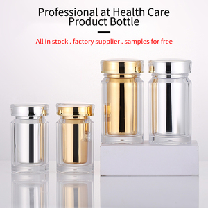 Chai Nhựa Rỗng Trong Suốt Với Hộp Đựng Bên Trong Hộp Đựng Thực Phẩm Loại Thuốc Viên Nang Chai Có Thể Nạp Lại 60cc 100cc - Product Image 2