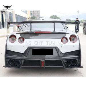 Usine vendant N Style fibre de carbone pare-chocs lèvre Spoiler Bodykit pour Nissan <span class=keywords><strong>GTR</strong></span> R35 mise à niveau vers <span class=keywords><strong>2024</strong></span> Nism Design Body Kit - Product Image 6